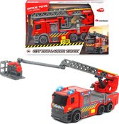 Dickie Toys Belgische Brandweerwagen - 23 cm - Licht & Geluid - Speelgoedvoertuig