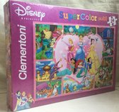 Legpuzzel - Maxipuzzel - 24 stukjes - Disney prinsessen - Clementoni puzzel