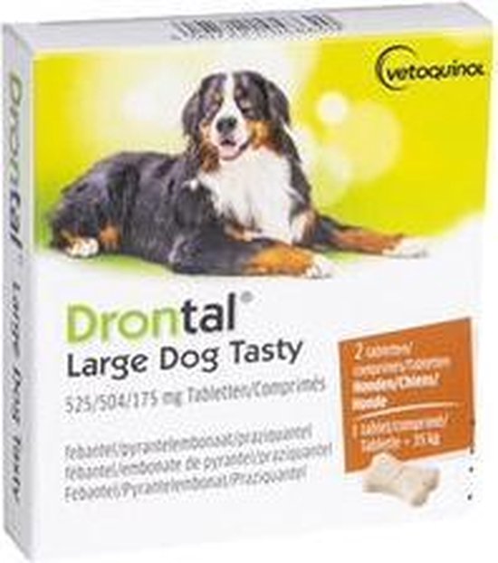 Drontal Large Dog Tasty 8 tabletten