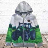 Vest met Deutz trekker h093 -s&C-110/116-Jongens vest