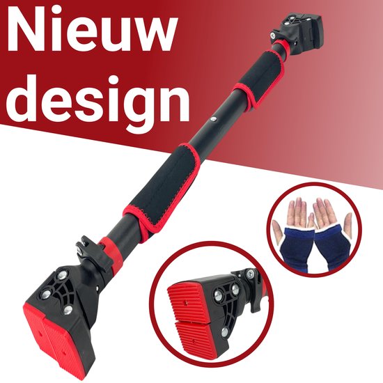 Bol Com Pull Up Bar Optrekstang Fitness Home Gym Dip Push Up Bar Thuis Sporten
