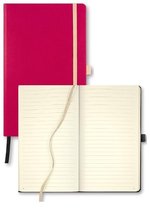 Castelli notitieboek A5 - Milano - Tuscon medium - ontworpen en gemaakt in Italië - 240 pagina's - gelinieerd - leeslint - opberg vak - 21 x 13 x 1.5 cm - amarant