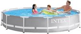 Bol.com Intex Prism Frame™ Premium Pool - Opzetzwembad - Ø 366 x 76 cm aanbieding