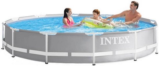 Intex Prism Frame™ Premium Pool - Opzetzwembad - Ø 366 x 76 cm