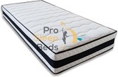 Pro Sleep Beds - Marbella HR-45 Koudschuim Matras - 300 Laags Pocket 7-Zones - 80x-200 - 25cm