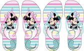 Roze teenslippers van Minnie Mouse, Mermaid maat 28/29
