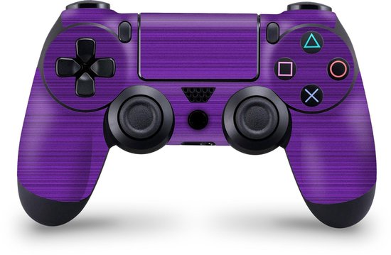 Playstation 4 Controller Skin Brushed Paars Sticker