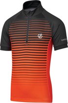 Regatta, Fietsshirt Go Faster Kinderen, Oranje/Zwart, Maat 164