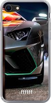 6F hoesje - geschikt voor iPhone 8 - Transparant TPU Case - Lambo #ffffff