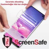 screensafe high definition hydrogel screenprotector geschikt voor Apple iphone se 2020 krasvast case friendly (aa)