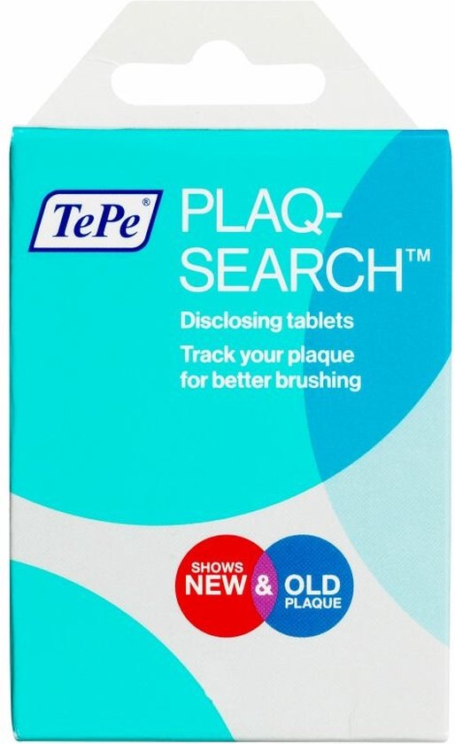 TePe Plaqsearch - Tandplakverklikker tabletten - 10 stuks