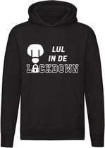 Het leven is als een stijve lul, Hard en nooit lang genoeg! Hoodie | levensmotto | grappig | mannenhumor | penis |  sweater | trui | unisex | capuchon