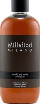 Bol.com Millefiori Milano Navulling voor Geurstokjes 500 ml - Vanilla & Wood aanbieding