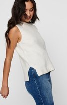 Jacqueline de Yong Trui Jdyrubi O-neck Vest Knt 15239062 Cloud Dancer Dames Maat - XL