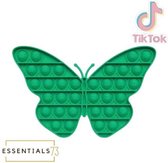 ESSENTIALS73 POP IT® Fidget Toy - Vlinder XL - Butterfly - Groen - Tiktok