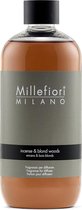 Millefiori Milano Navulling voor Geurstokjes 250 ml - Incense & Blond Woods