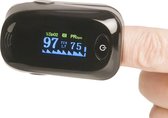 Luxe Saturatiemeter - Zuurstofmeter vinger - Hartslagmeter - pulse oximeter - Alarmfunctie - Pi meter + koord + OLED scherm
