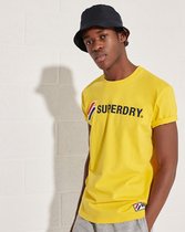 Superdry Heren tshirt Sportstyle T-shirt met applique.