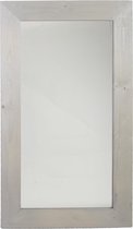 Esschert Design Spiegel White Wash S 55 X 95,5 Cm Hout Grijs