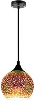 Grandecom® Hanglamp | Kleurrijk | 3D Sterrenlamp | Plafondlamp eetkamer | Led | Ø 20cm