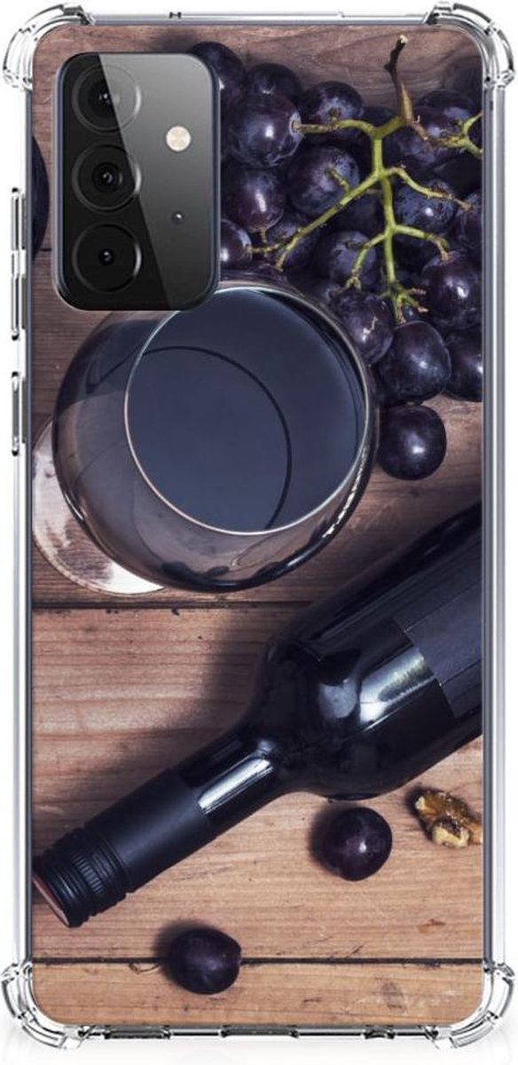 Samsung Galaxy A72 4G/5G Beschermhoes Wijn