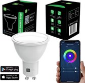 BELIFE® GU10 Smart Spot - 1 x Slimme Spot - Full Colour - WIFI spot met Google Assisant, Amazon Alexa & Siri