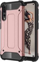 Voor Huawei P20 Pro Full-body robuuste TPU + pc combinatie achterkant beschermhoes (roségoud)