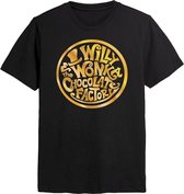 Willy Wonka - De Chocolade Fabriek T-shirt Zwart