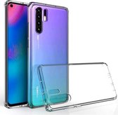 Krasbestendige TPU + acryl beschermhoes voor Huawei P30 Pro (transparant)