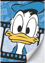 Donald Duck schrift A4 - lijntjes - 80blz