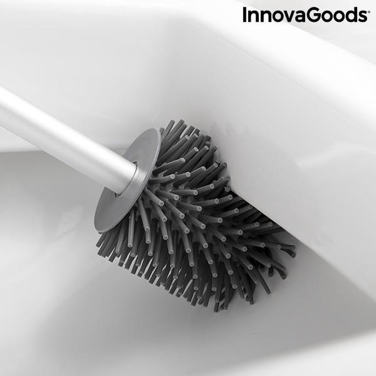 Toiletborstel rubber Kleanu InnovaGoods Toiletborstel rubber Kleanu InnovaGoods