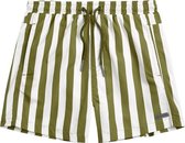 Beachlife Stripe Pesto Short Boy's