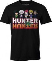 Hunter X Hunter - Hunter Team Black T-Shirt - L