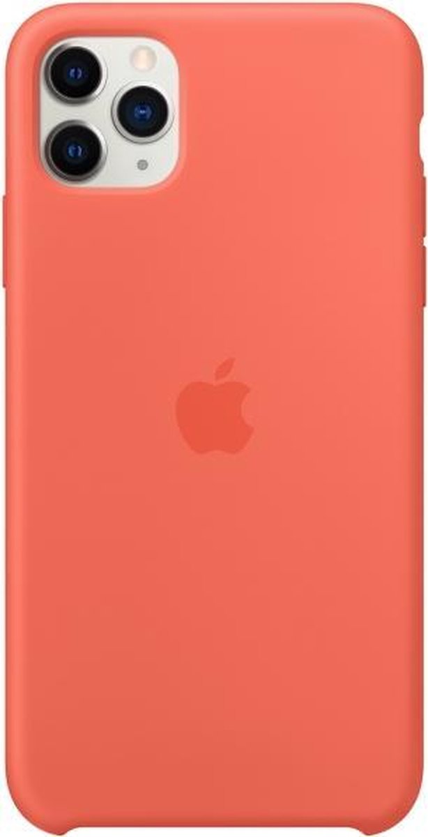 Apple Siliconenhoesje voor iPhone 11 Pro Max - Clementine Orange