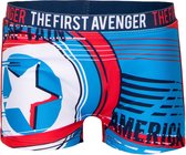Marvel Avengers Captain America - Zwembroek - Blauw - 8 jaar - 128cm