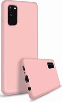 Samsung Galaxy S20 FE Hoesje Dun TPU Matte Back Cover Roze