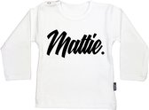 KMDB Shirtje Longsleeve Mattie White Jongens Wit - Maat 122