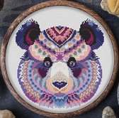 Borduurpakket Mandala Panda