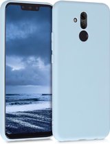 kwmobile telefoonhoesje voor Huawei Mate 20 Lite - Hoesje voor smartphone - Back cover in mat lichtblauw