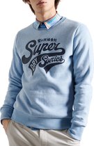 Superdry Collegiate Crew Neck Sweat Heren Trui - Maat XL