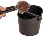 Jay Hill® Uitklopbak Koffie Espresso - Vaatwasserbestendig - Zwart