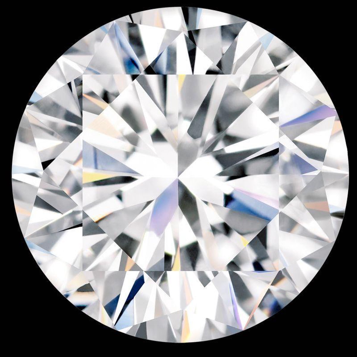 0.48 ct VVS1 zuiverheid F kleur natuurlijke briljant geslepen diamant |  bol.com