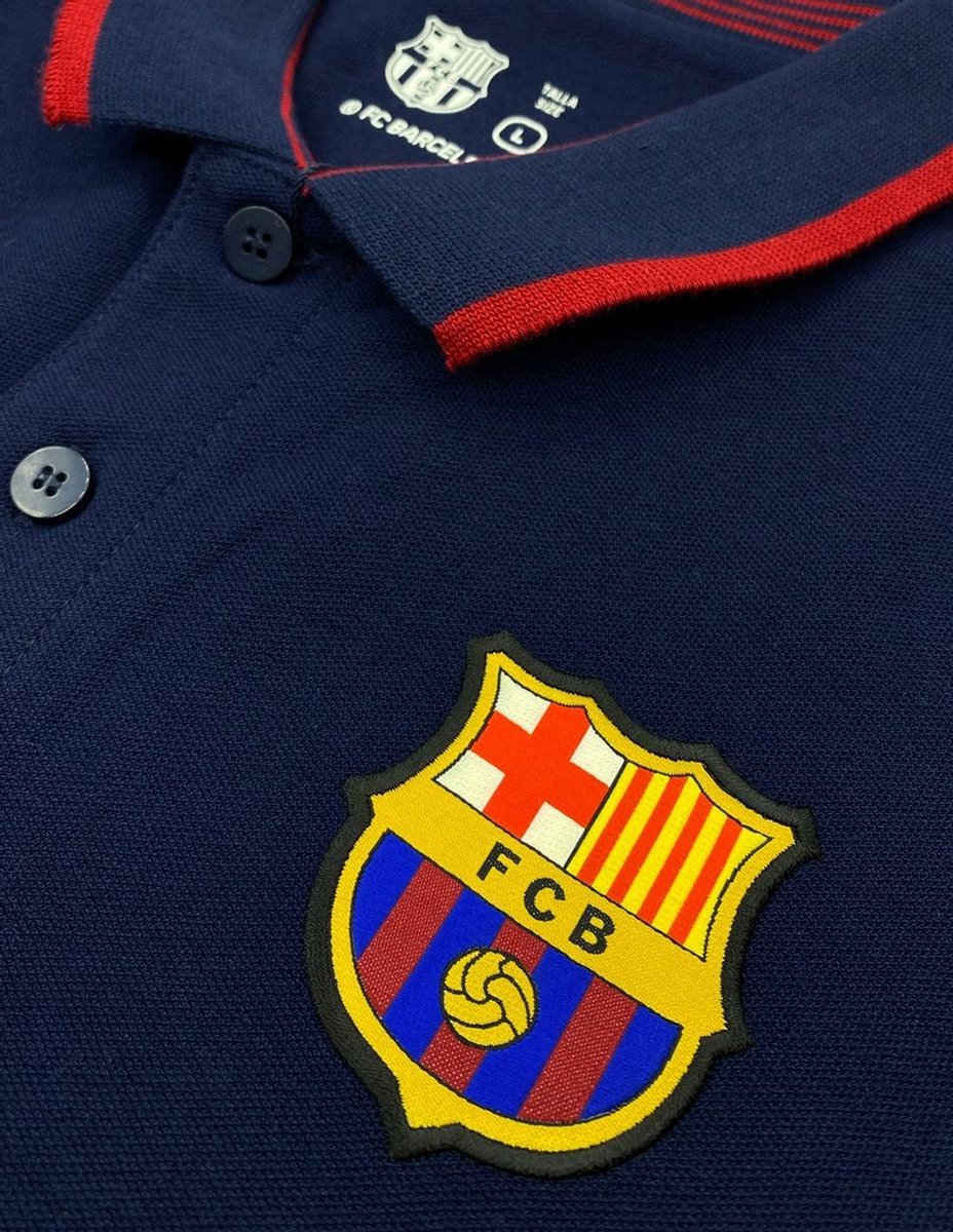 Polo FC Barcelona Barça - taille S - bleu | bol.com