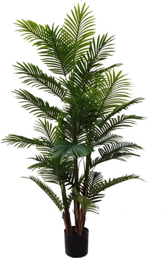 Kunstpalm 180 cm | Palm Kunstplant | Kunstplanten voor Binnen | Grote Kunstplant | Kunst Palmboom