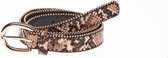 Elvy Fashion - Skin Belt Women 20752 - Python - Size 95