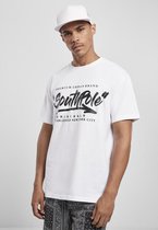 Southpole Heren Tshirt -M- Short Sleeve Wit