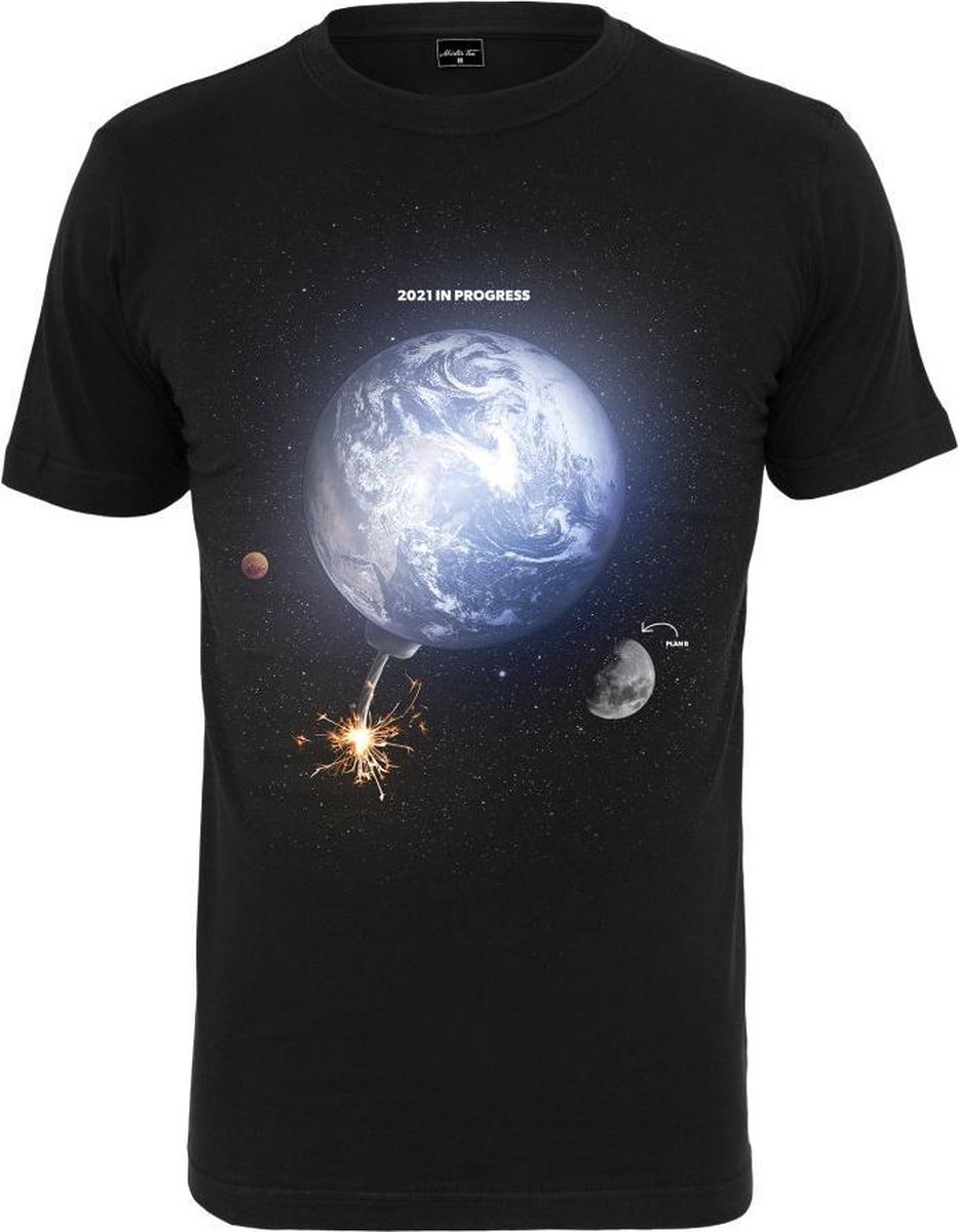Mister Tee Plan B Heren T-shirt M Zwart