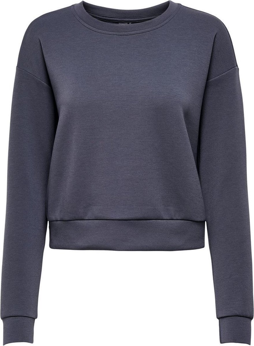 Only Play - Lounge LS O-Neck Sweat - Grijze Sweater - S - Grijs
