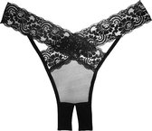 Adore Desire Panty ( Crotchless ) - Black