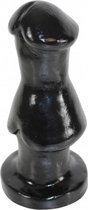 XXLTOYS - Liam - XXL Dildo - Inbrenglengte 20 X 9 cm - Black - Uniek Design Realistische Dildo – Stevige Dildo – voor Diehards only - Made in Europe
